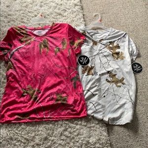 NWT Realtree xtra colors shirts Sz large (12-14)